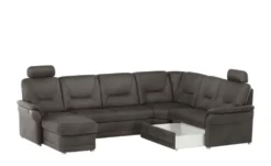 meinSofa Wohnlandschaft aus Mikrofaser Edda