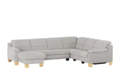meinSofa Wohnlandschaft aus Mikrofaser Hanna