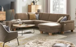 meinSofa Wohnlandschaft Leder Samu