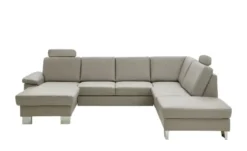 meinSofa Wohnlandschaft mit Sitz- und Rückenbezug aus Echtleder Samu-L