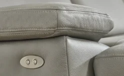 meinSofa Wohnlandschaft mit Sitz- und Rückenbezug aus Echtleder Samu-L