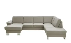 meinSofa Wohnlandschaft mit Sitz- und Rückenbezug aus Echtleder Samu-L