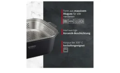 Meisterkoch Aluguss-Bräter, 3-teilig GUSTUS
