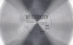 Meisterkoch Edelstahlpfanne RHOMBUS