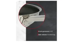 Meisterkoch Edelstahlpfanne 24 cm LINUS
