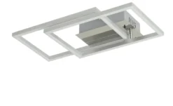 Meisterleuchten LED-Deckenleuchte, 2-flammig chrom mit Fernbedienung