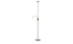 Meisterleuchten LED-Deckenfluter, 2-flammig, Nickel matt