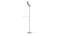 Meisterleuchten LED-Deckenfluter, 3-flammig, Nickel-matt/ chrom
