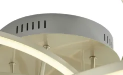 Meisterleuchten LED-Deckenleuchte, Nickel-matt