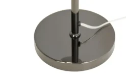 Meisterleuchten Tischleuchte, 3-flammig, schwarzchrom Hins Black