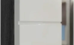 Midischrank SCHLOONSEE, Breite 74cm, 4 Türen, 1 Schubkasten, 4 Fächer, MDF-Front, in verschiedenen Farben erhältlich, Badmöbel, Badschrank, Schrank, Bad Schloonsee