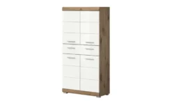Midischrank WALDSEE, Breite 74cm, 4 Türen, 1 Schubkasten, 4 Fächer, MDF-Front, in verschiedenen Farben erhältlich, Badmöbel, Badschrank, Schrank, Bad Waldsee