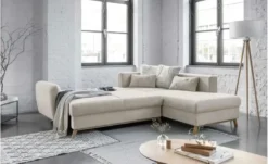 Miuform Ecksofa mit Schlaffuntkion Scandic Lagom