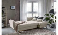 Miuform Ecksofa mit Schlaffunktion Scandic Lagom