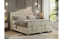 Motor Boxspringbett mit Bettkasten Elektro