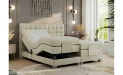 Motor Boxspringbett mit Bettkasten Elektro