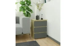 Nachttisch mit 3 Schubladen Carlo
