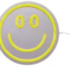 Neon Wanddekoration Smiley