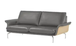 Nils Olsen Ledersofa aus Echtleder Alva