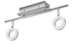 Paul Neuhaus LED- Deckenstrahler, 2-flammig, IP44