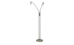 Paul Neuhaus LED- Stehleuchte, 2-flammig, nickel matt