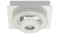 Paul Neuhaus LED-Deckenleuchte, 2-flammig, Kristall-optik