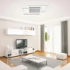 Paul Neuhaus LED-Deckenleuchte, Nickel-matt, mit Sternenhimmel