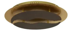 Paul Neuhaus LED-Deckenleuchte, rostfarben