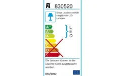 Paul Neuhaus LED-Pendelleuchte, 1-flammig, goldfarben