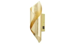 Paul Neuhaus LED-Wandleuchte, Blattgold-Optik Nevis Gold