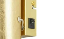 Paul Neuhaus LED-Wandleuchte, Blattgold-Optik Nevis Gold