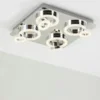 Paul Neuhaus Smart Home-Deckenleuchte, 4-flammig, chrom