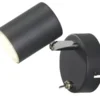 Paul Neuhaus Wandstrahler, 1-flammig, schwarz