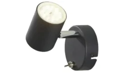 Paul Neuhaus Wandstrahler, 1-flammig, schwarz