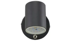 Paul Neuhaus Wandstrahler, 1-flammig, schwarz