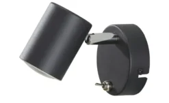 Paul Neuhaus Wandstrahler, 1-flammig, schwarz