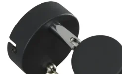 Paul Neuhaus Wandstrahler, 1-flammig, schwarz