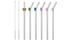 Peill+Putzler Glas-Trinkhalm-Set