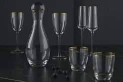 Peill+Putzler Karaffe mit Goldrand Gala