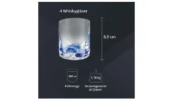 Peill+Putzler Whiskygläser, 4er-Set Fiesta