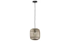 Pendelleuchte, 1-flammig, Holzlamellen Woven