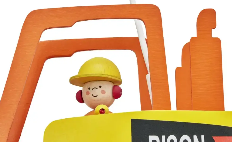 Pendelleuchte Radlader