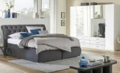 Polsterdoppelbett Derby