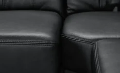 Polstermöbel Oelsa Komfort-Ecksofa aus Leder Andorra