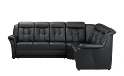 Polstermöbel Oelsa Komfort-Ecksofa aus Leder Andorra
