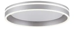 Q-Smart Home Lights Deckenleuchte, 1-flammig, nickel matt