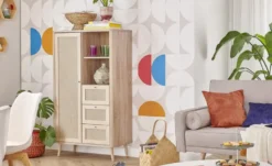 Roomers Highboard Rafia Premium