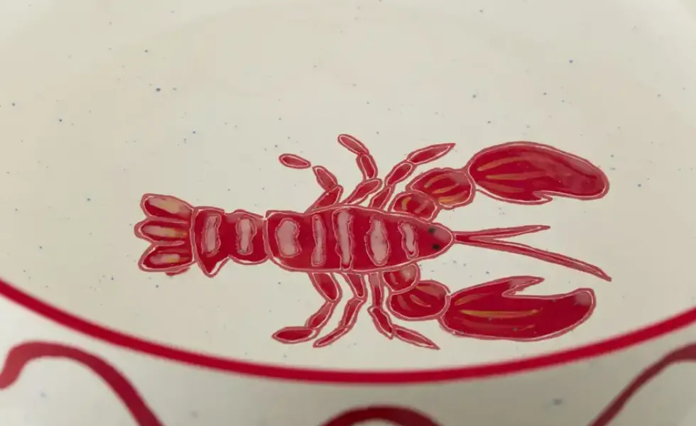 Salatschüssel Lobster