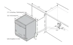 Samsung Einbau-Geschirrspüler DW60R7050SS/EG
