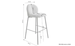 SCHÖNER WOHNEN Kollektion Barhocker 2er-Set